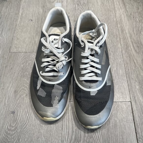 Nike Air Max Thea JCRD Pure Platinum Black Wolf Grey Shoes Womens Size US 7 Camo - Picture 2 of 9